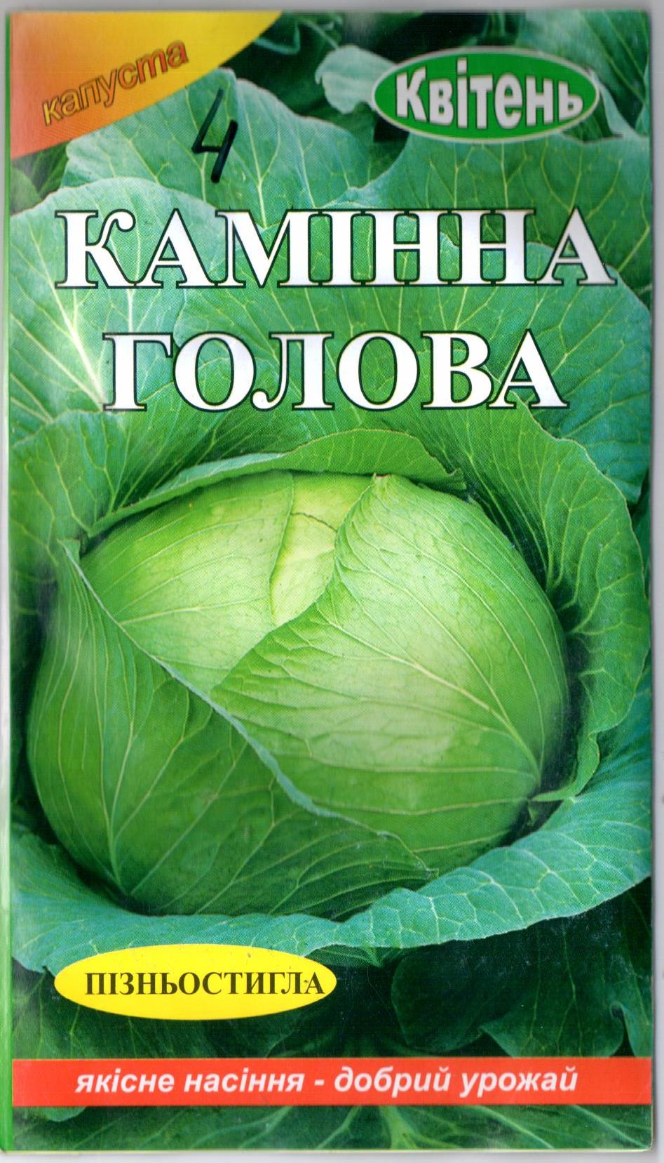 Капуста "Кам'яна голова"